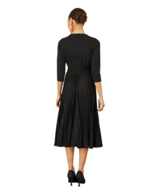 Women's Jersey Knot Waist Midi Dress