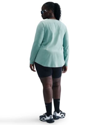 Plus Size Sportswear Club Long-Sleeve T-Shirt 