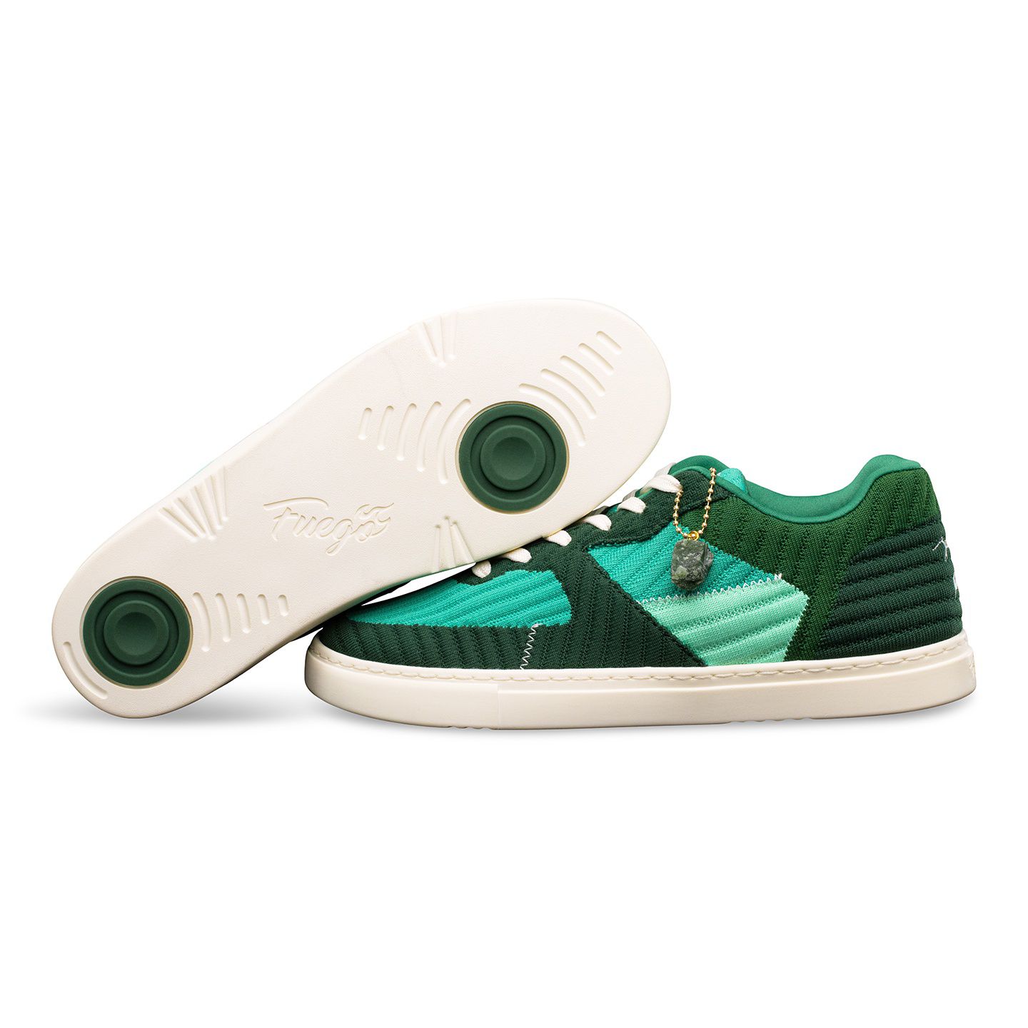 Мужские кроссовки Fuego Green Jade Low-top, цвет: Зелёный нефритовый — фото 6