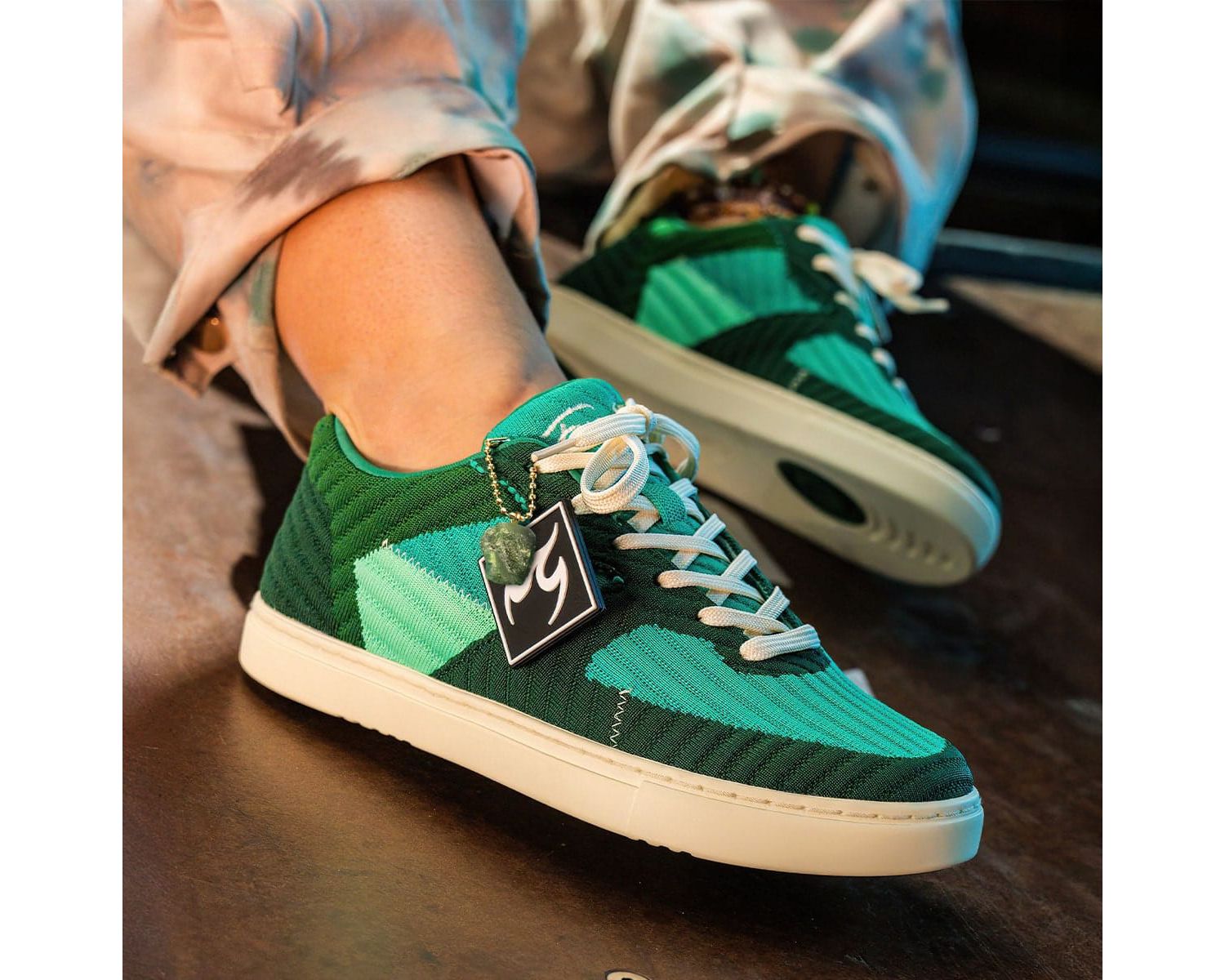Men's Green Jade Low-top Sneaker