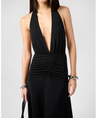 Women's Halter Midi Dress