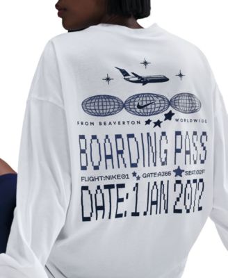 Women's Oversized Long-Sleeve T-Shirt