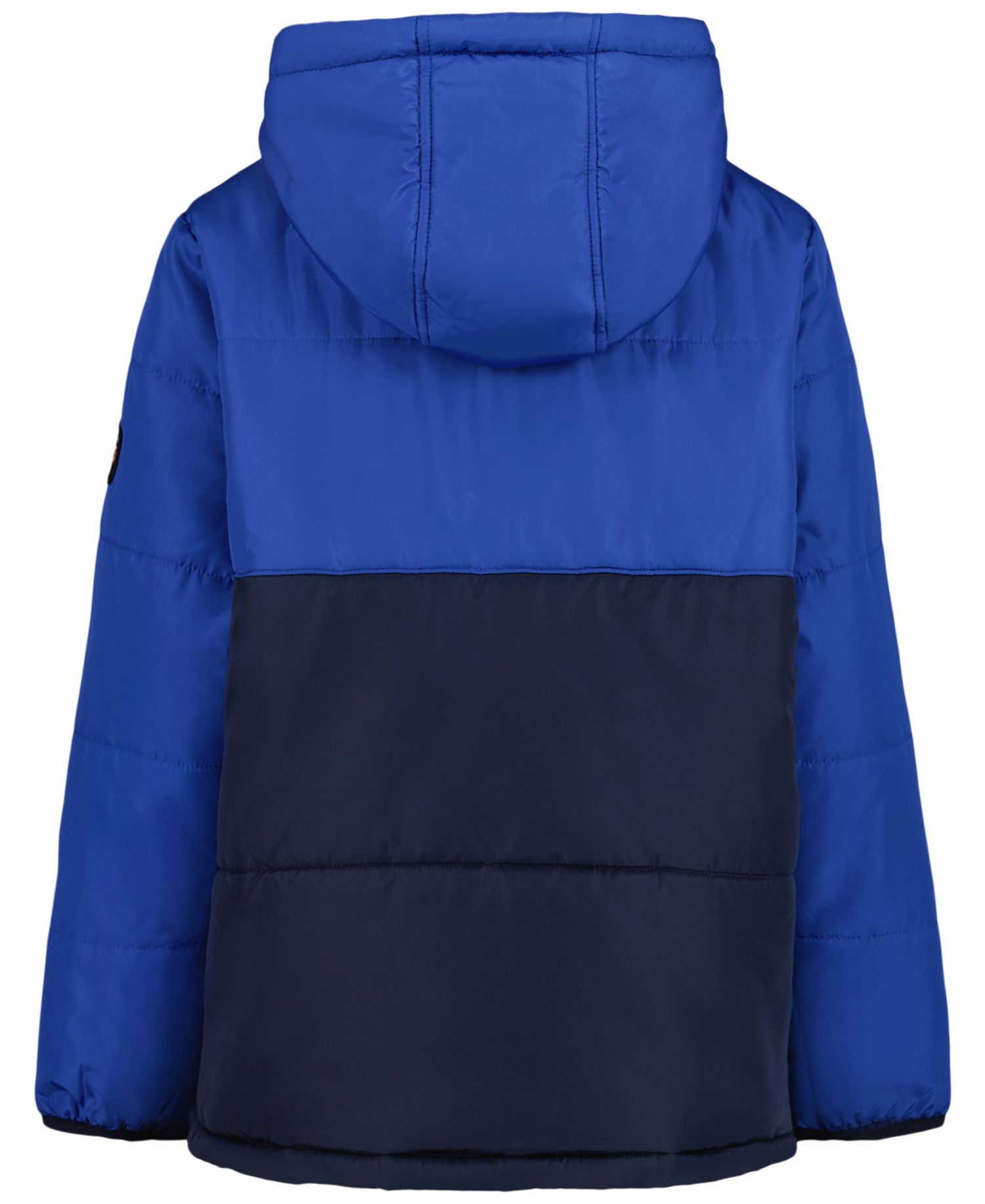 Boys' 8-20 Color Block Long-Sleeve Puffer Jacket
