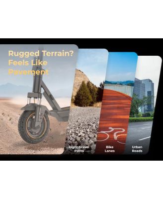 GT3 Pro Electric Scooter w/37.3 miles Max Operating Range & 20 mph Max Speed