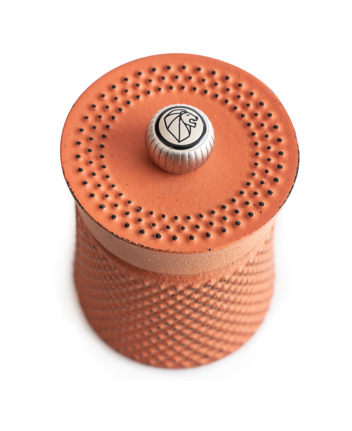 Peugeot Bali Cast Iron 3" Pepper Mill In Orange