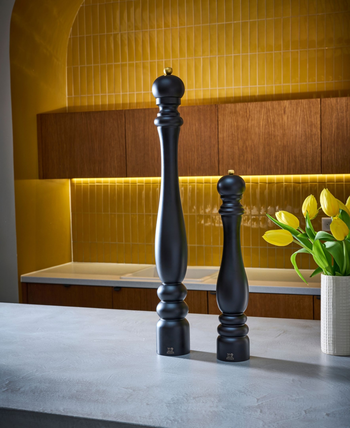 Peugeot Paris U'select Zirlion 12" Salt Mill In Black