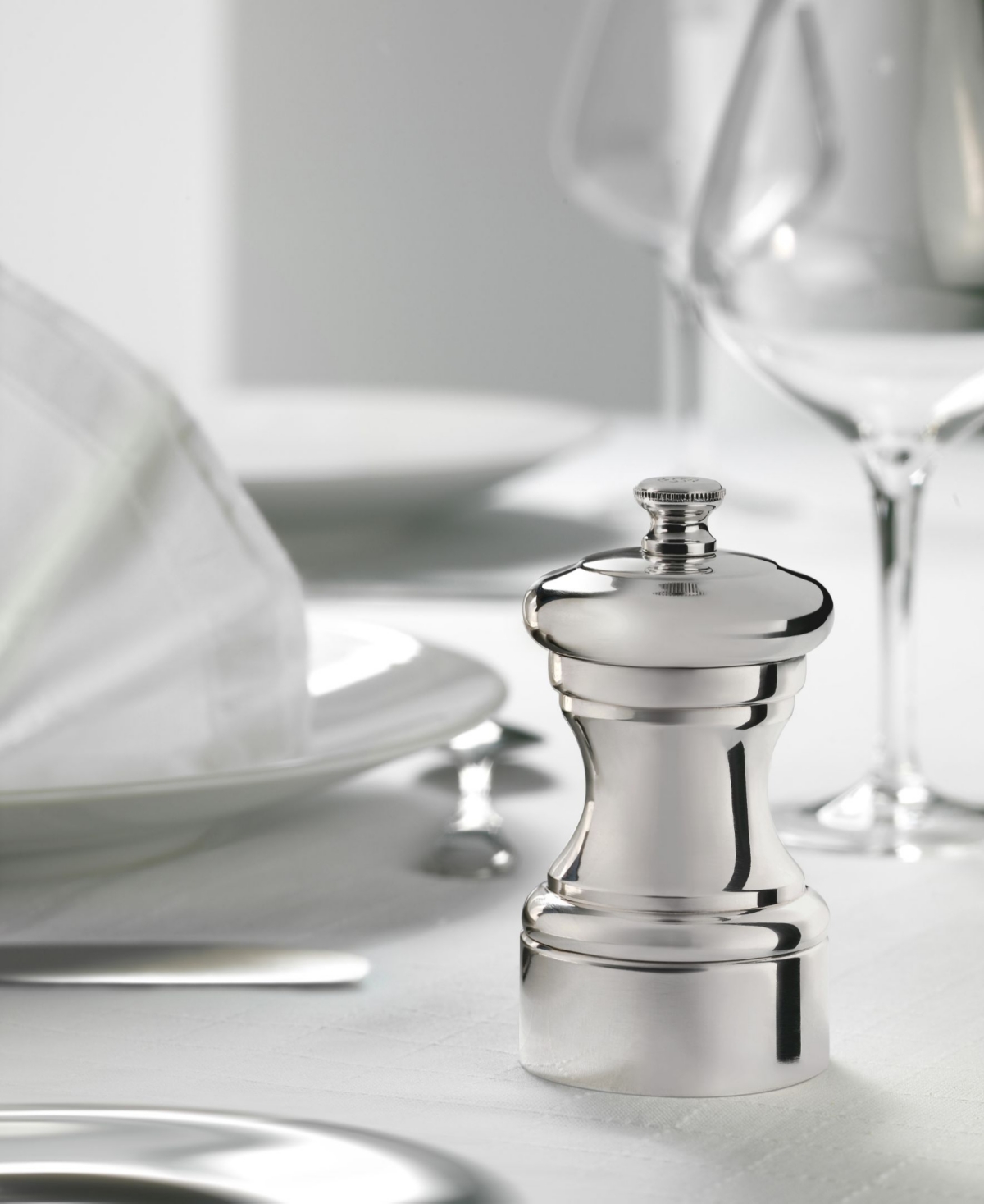Peugeot Mignonnette 4" Plated Pepper Mill