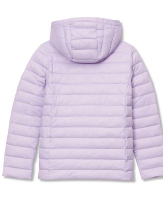 Girls FeatherFree Insulated Hooded Packable Jacket