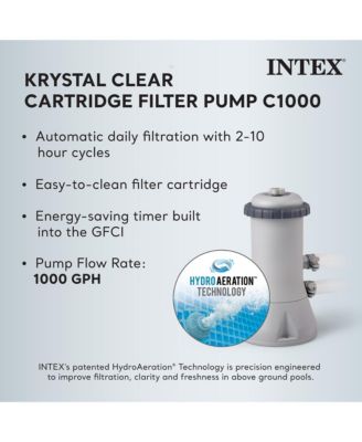 16 Foot x 42 Inch Prism Frame Rectangular Above Ground Swimming Pool Set