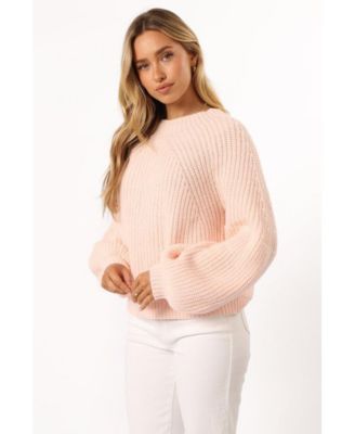 Women's London Knit Sweater - Pink XS/S