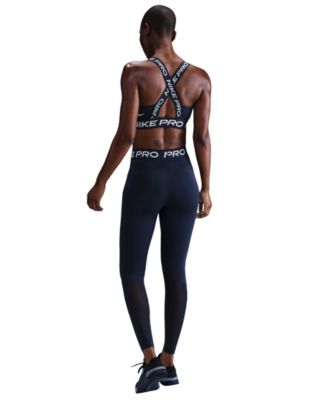 Pro Women's Mid-Rise Mesh-Paneled Leggings