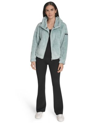 Women's Performance Oversized Hooded Sherpa Jacket