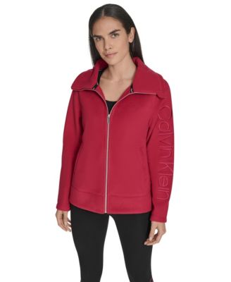 Women's Active Tech Fleece Mock-Neck Jacket