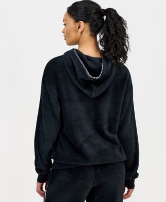 Juniors' Snoopy Ski Patrol Plush Hoodie 