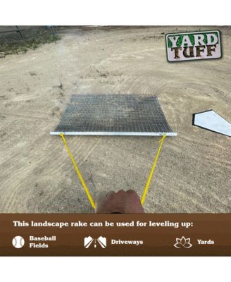 53HPDM ATV/UTV 5' x 3' Zinc & Steel Field Surface Leveling Drag Mat