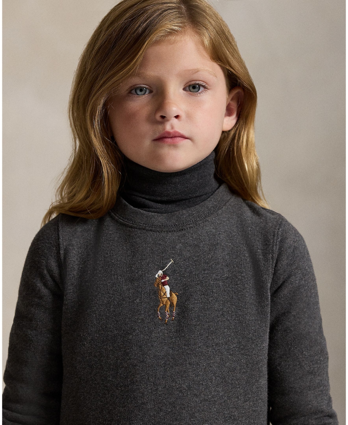 Polo Ralph Lauren Crew-neck Pleated Dress In Gray