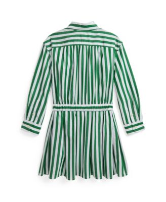 Girls' 2T-6X Long Sleeve Shirtdress