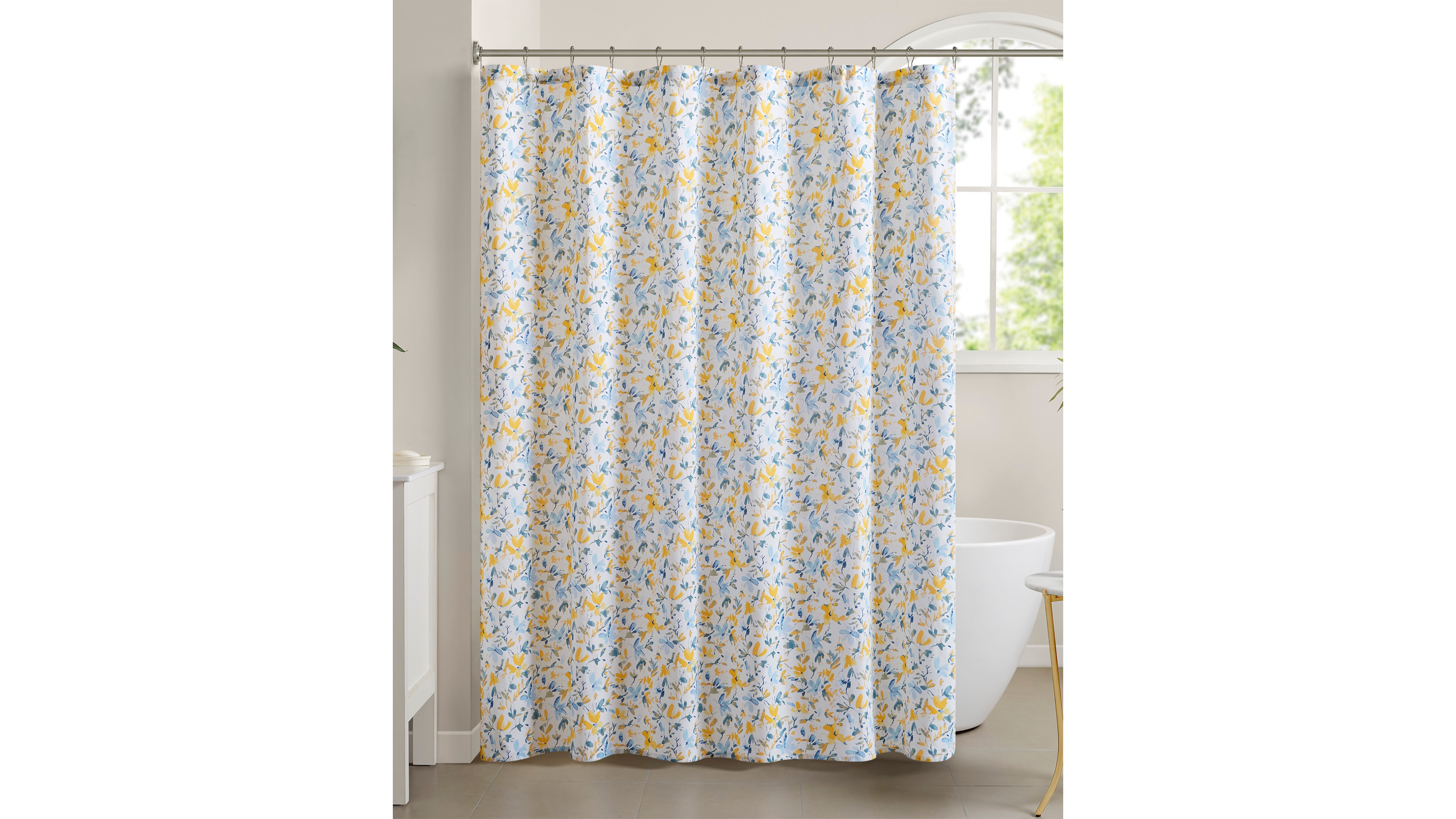 Laura Ashley Nora Shower Curtain, 72" x 84"