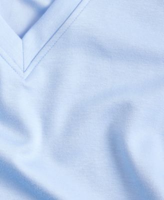 Plus Size V-Neck Knit Long-Sleeve Top, Macy's Exclusive 