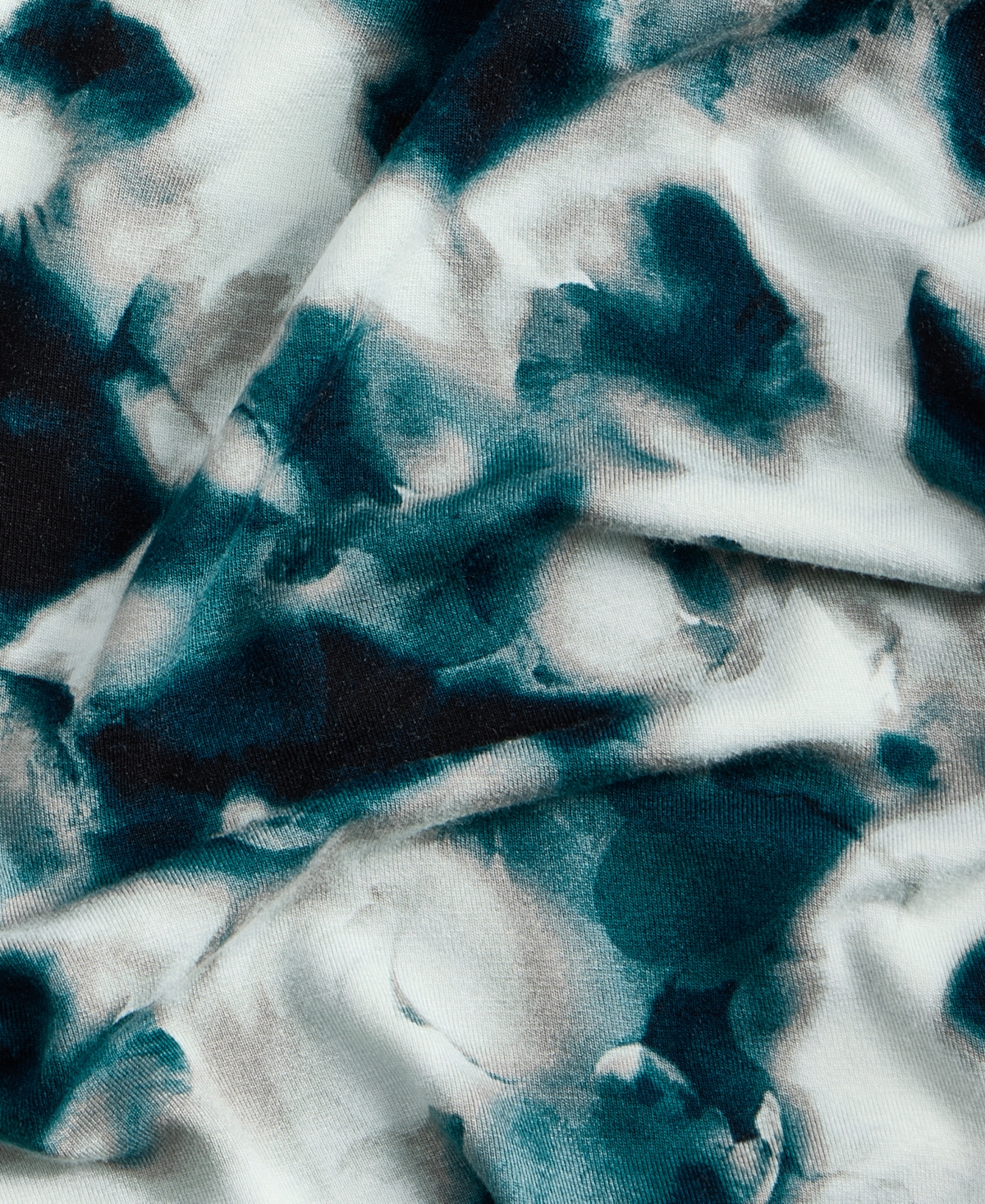 I.n.c. International Concepts Plus Printed V-Neck Long-Sleeve Layering Top, Macy's Exclusive