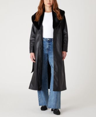 BLANK NYC - Women's Late Night Feels Long Sleeve Coat