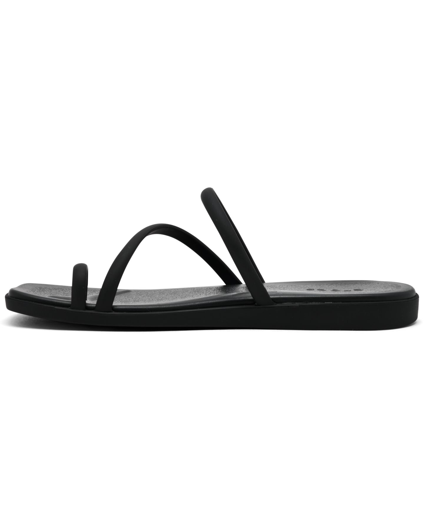 Женские сандалии Crocs Miami Toe Loop, цвет: Чёрный — фото 3