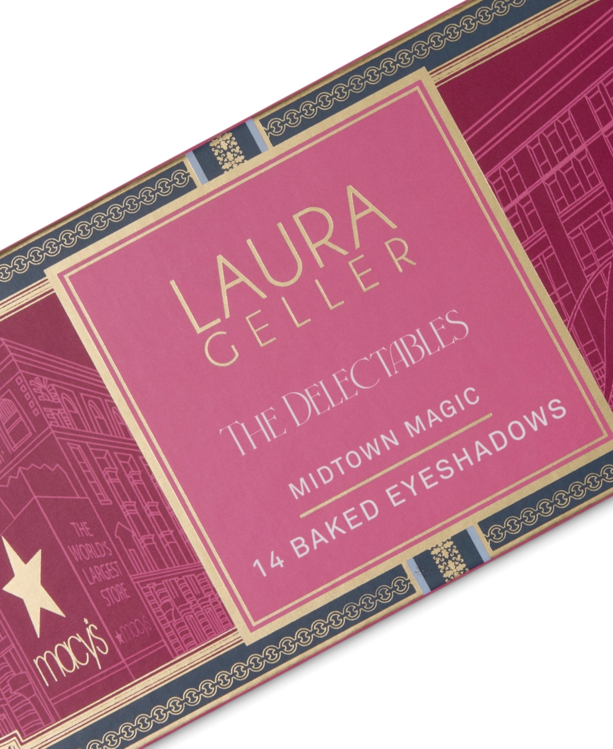 Laura Geller Beauty The Delectables 14 Multi-finish Baked Eyeshadows In Transparent