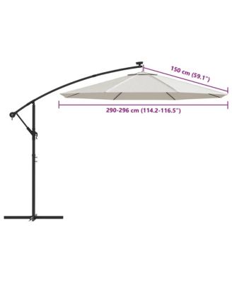 Replacement Fabric Sand White 100% Polyester 9.8 Feet Across