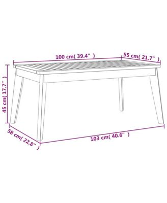 Dining Table Natural Acacia Solid Acacia wood Medium Durable