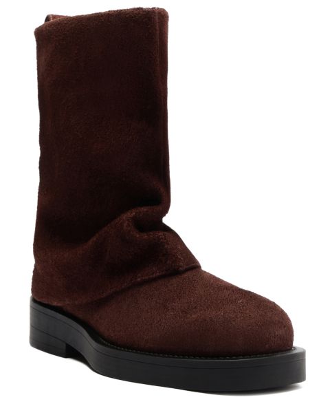 Женские ботинки Schutz Keira Slip-On Cloak Booties, цвет: Коричневый