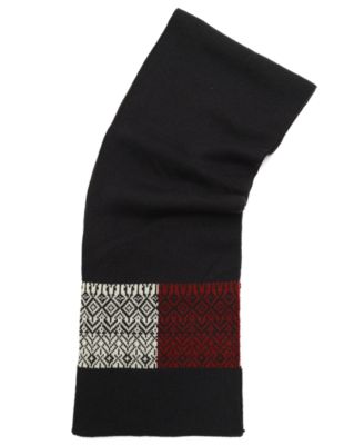 Men's Bird's Eye Fair Isle Scarf
