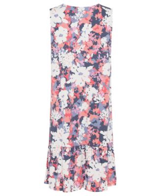 Women's Sleeveless Floral Camo Dress