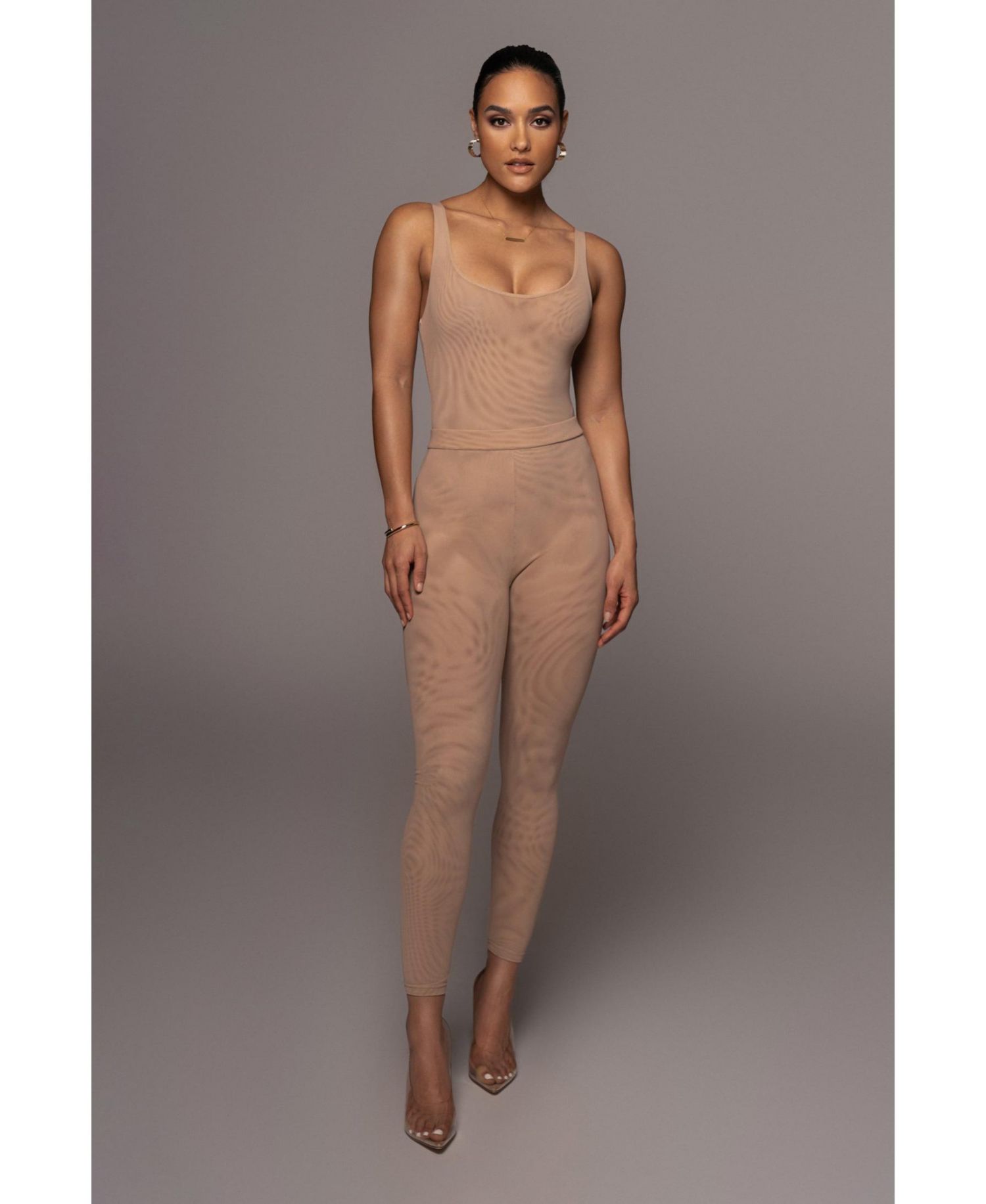 Women's Mesh Essentials Tank Bodysuit Undergarment