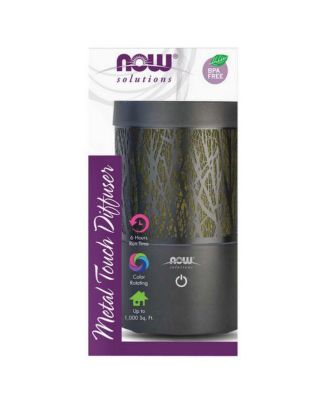 NOW Foods Ultrasonic Metal Touch Oil Diffuser, 1 Count - Macy's