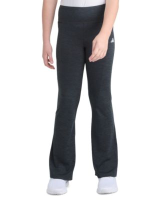 adidas - Big Girls M&eacute;lange Flare-Leg Pants