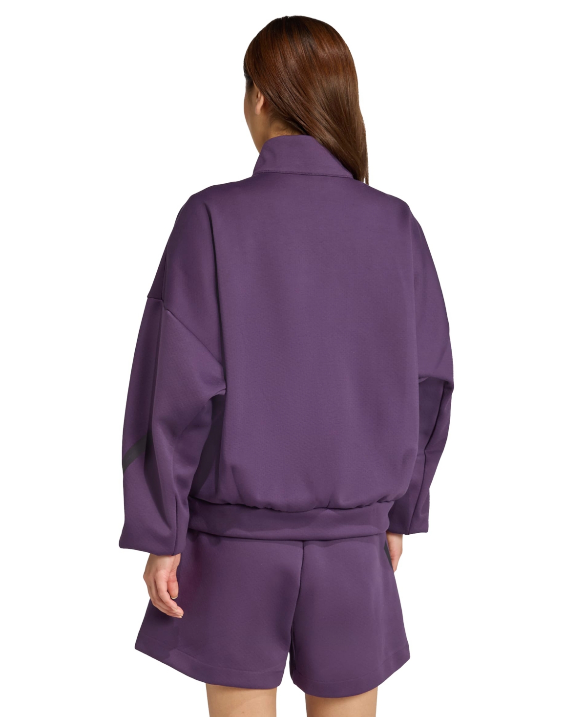 Adidas Originals Women's Z.n.e. Zip-front Long Sleeve Track Jacket In Green