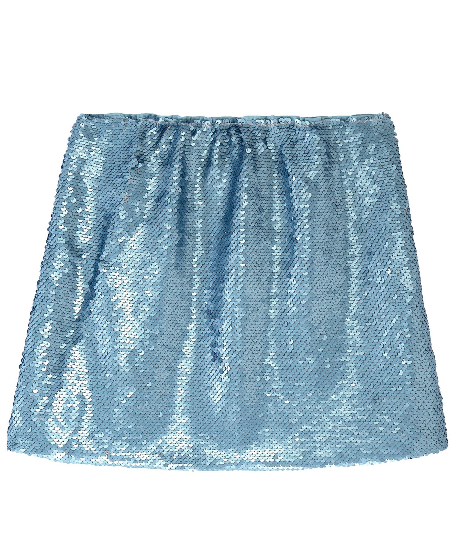 7-16 Sequin Pull-On Mini Skirt