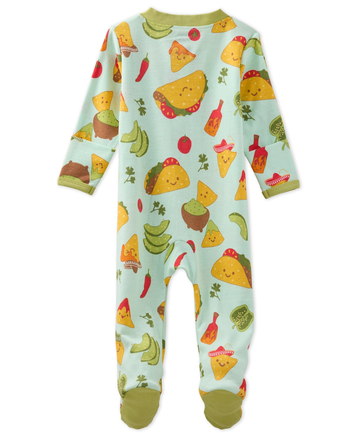 Butterblu Baby Scout Sleep And Play Bodysuit In Multi