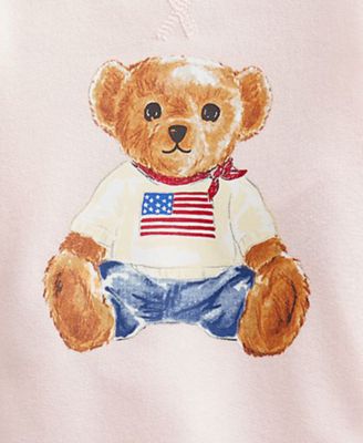 Baby Polo Bear Lightweight Fleece One-Piece