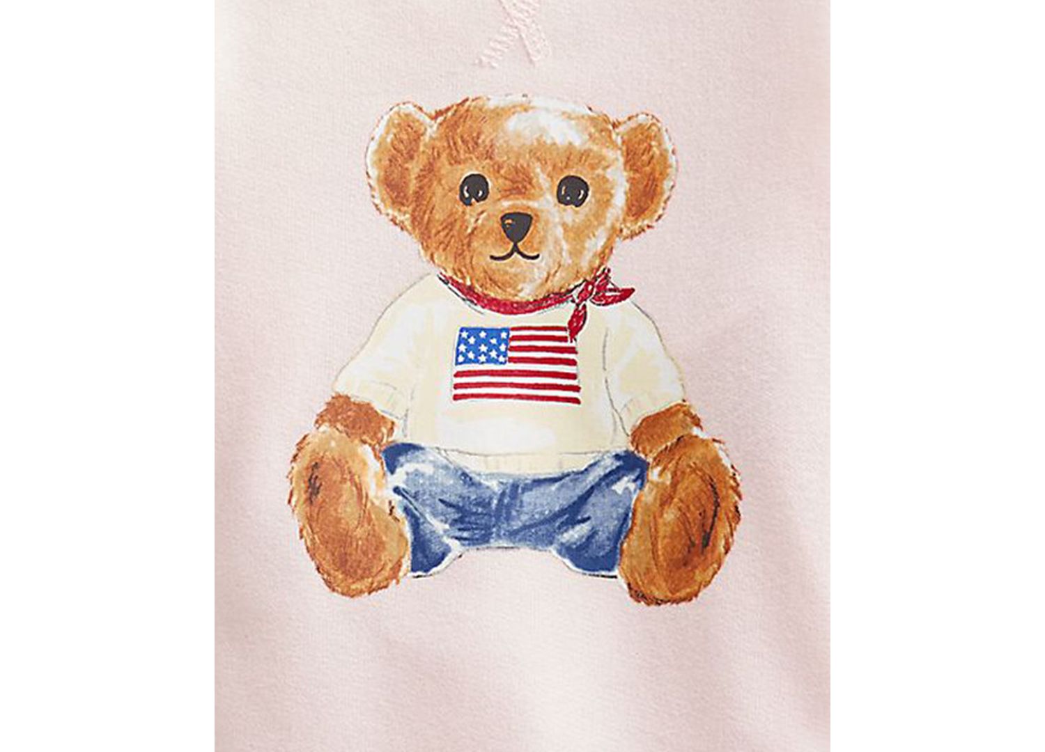 Baby Polo Bear Lightweight Fleece One-Piece