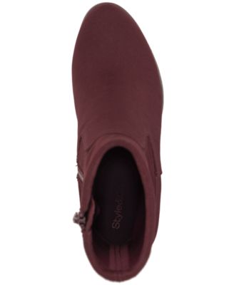 Women's Anitaa Stretch Regular Calf Booties, Macy's Exclusive