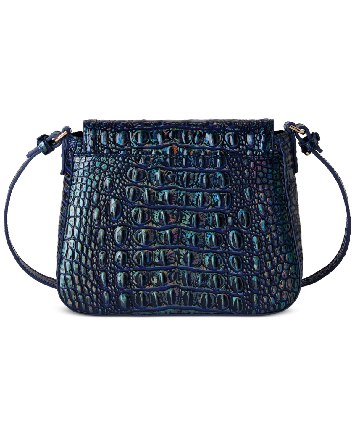 Brahmin Gianna Leather Melbourne Crossbody In Blue