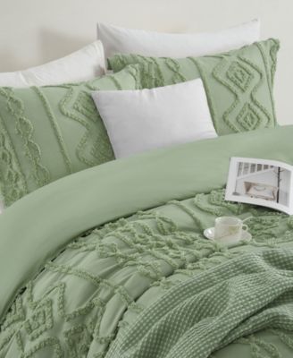 Aluma Geometric 3-Pc. Comforter Set, Twin