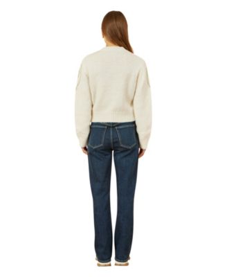 Women's Hand Embroidered Flower Cardigan