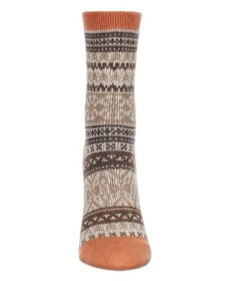 Women's Holiday Wonder Fairisle Soft-fit Crew Socks