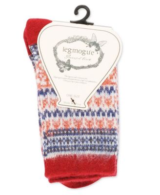Women's Holiday Wonder Fairisle Soft-fit Crew Socks