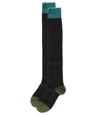 Women's Leaf Burst Over The Knee Warm Knit Sock