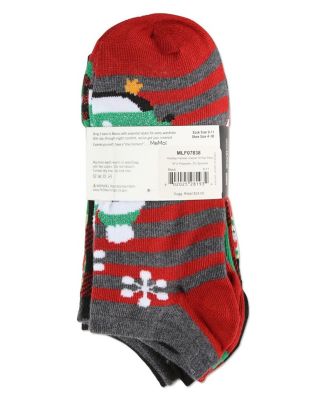 Women's 10 Pair Pack Holiday Low Cut Socks