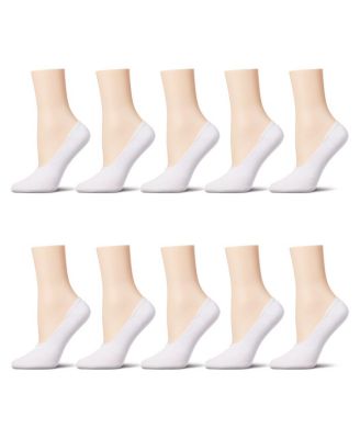 Women's 10 Pair Pack High Cut Sneaker Liners