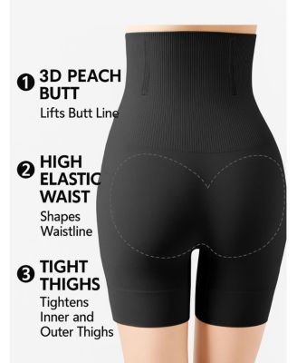 Maternity High-Waist Tummy Control Shorts, Postpartum Shapewear, No-Roll Waistband